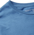 Patagonia - Fitz Roy Scope Logo-Print Organic Cotton-Jersey T-Shirt - Blue