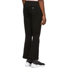 Alexander McQueen Black Neoprene Lounge Pants