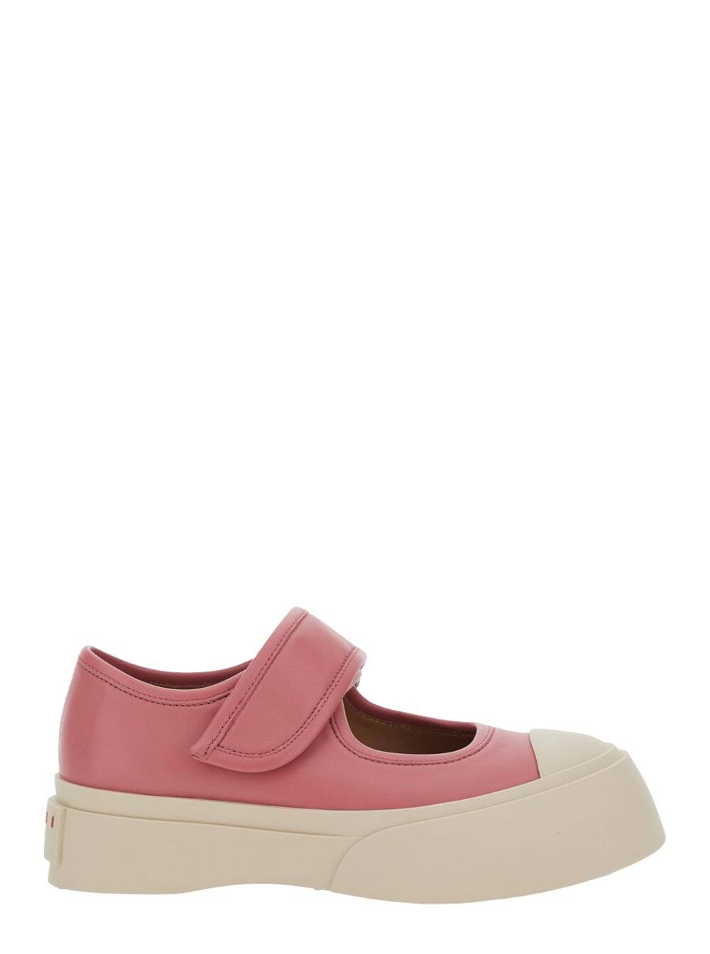 Marni Pink Seamless Little Bow Ballerina Flats Marni Marni Pink Seamless Little Bow Ballerina Flats Marni