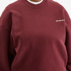MKI Women's Uniform Crew Neck Sweatshirt Presented by END. in Burgundy/White