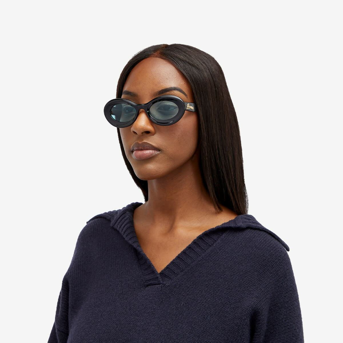 【ほぼ新品】LOEWE paula's ibiza ※Mサイズ Loewe Eyewear Loewe Paula's Ibiza Loop Sunglasses in Shiny