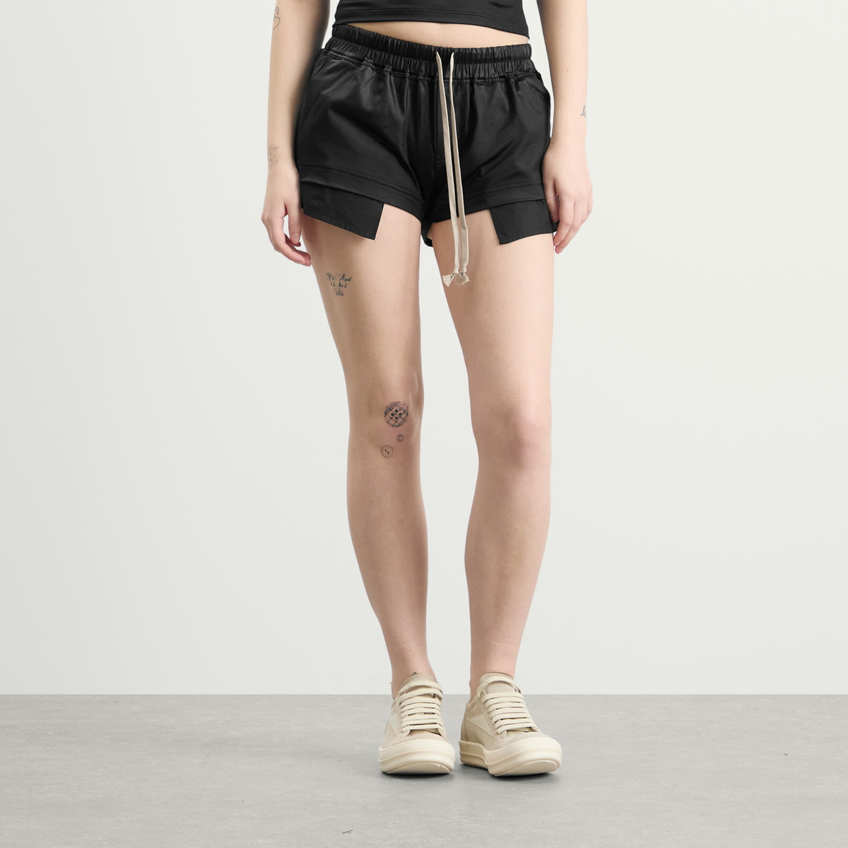 Rick Owens DRKSHDW Women's Fog Boxers in Black