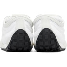 BALMAIN White Racing Low Sneakers