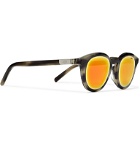 Berluti - Round-Frame Tortoiseshell Acetate Sunglasses - Gray
