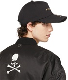 mastermind JAPAN Black Embroidered Logo Baseball Cap