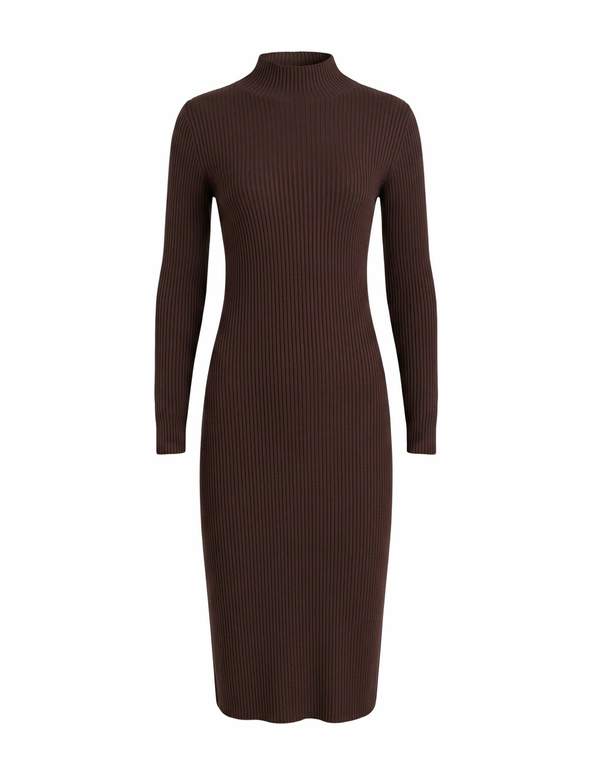 Berna Womens Midi dress in Brown