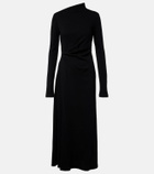 Sportmax Edile wool and cotton-blend midi dress