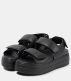 Hogan H680 leather sandals