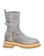 Ermanno Scervino Womens Ankle boots in Grey