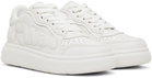 Alexander Wang White Puff Pebble Leather Sneakers
