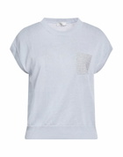 Peserico Womens Sweater Light in Blue