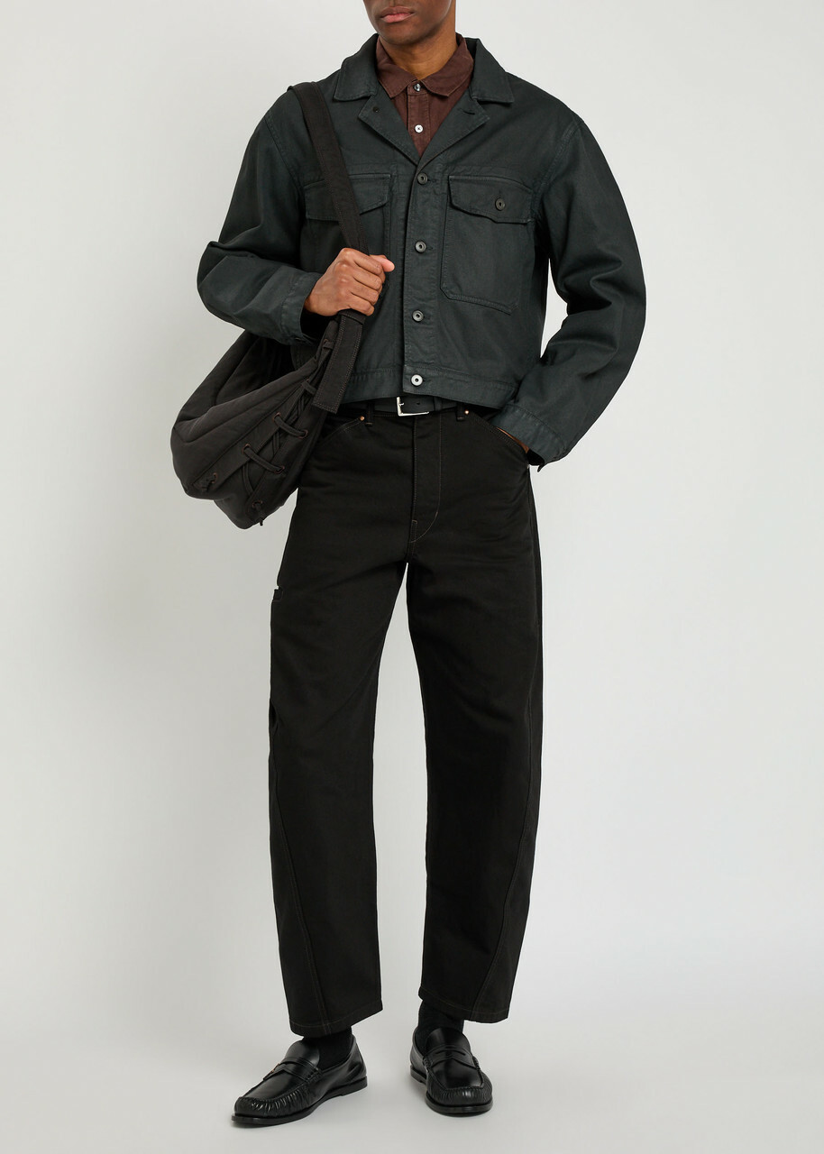 Lemaire Denim Jacket Dark Grey