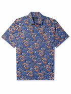 A.P.C. - Ross Printed Cotton-Poplin Shirt - Blue