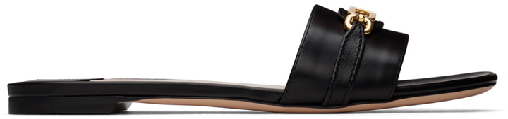 Photo: TOM FORD Black Leather Whitney Sandals