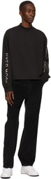 Reebok by Pyer Moss Black Cotton Turtleneck