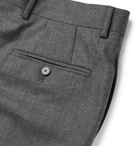 Officine Generale - Grey Marcel Tapered Pleated Wool Suit Trousers - Men - Gray