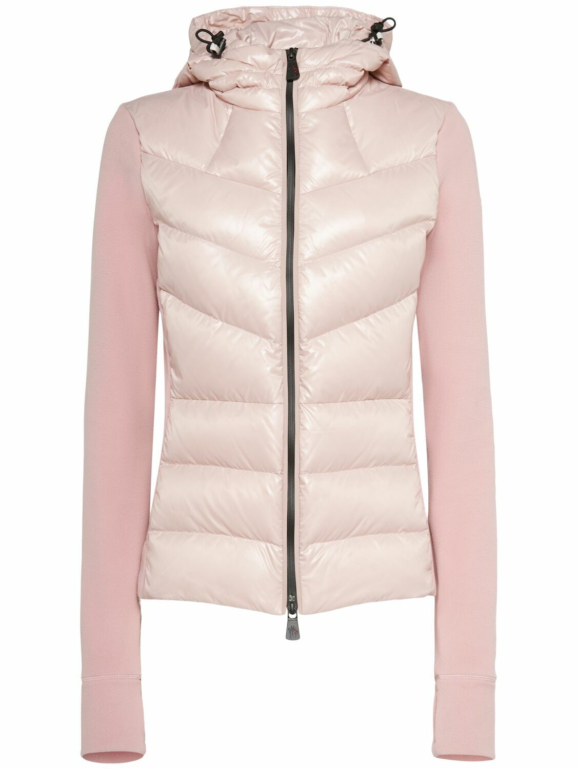 MONCLER GRENOBLE Zip-up Nylon Down Cardigan