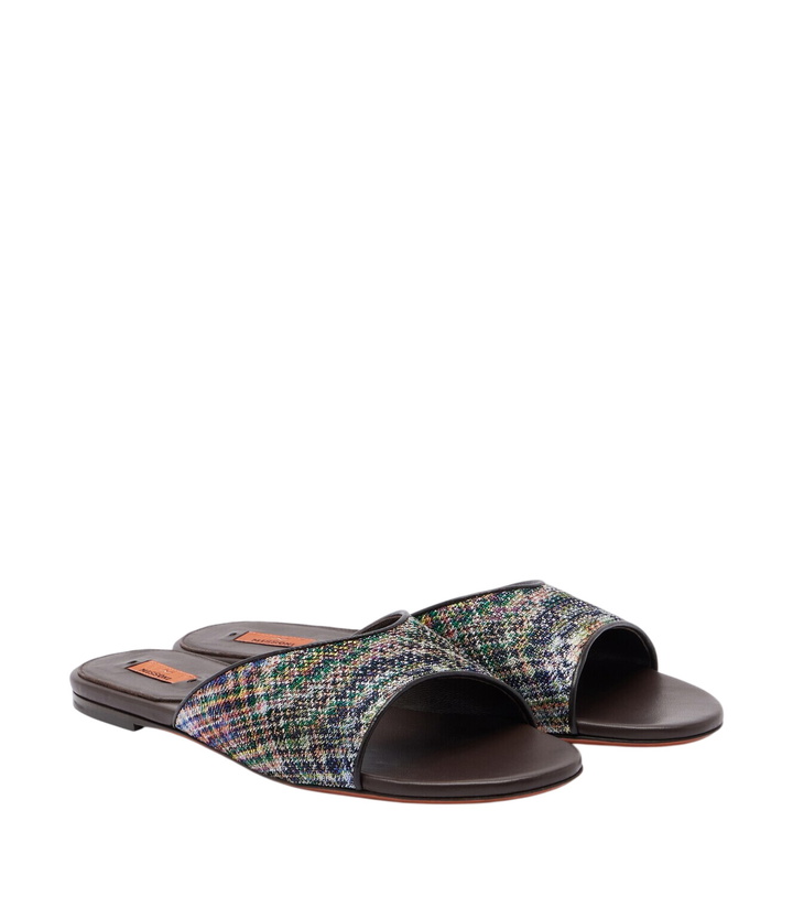 Photo: Missoni Liza lamé mules