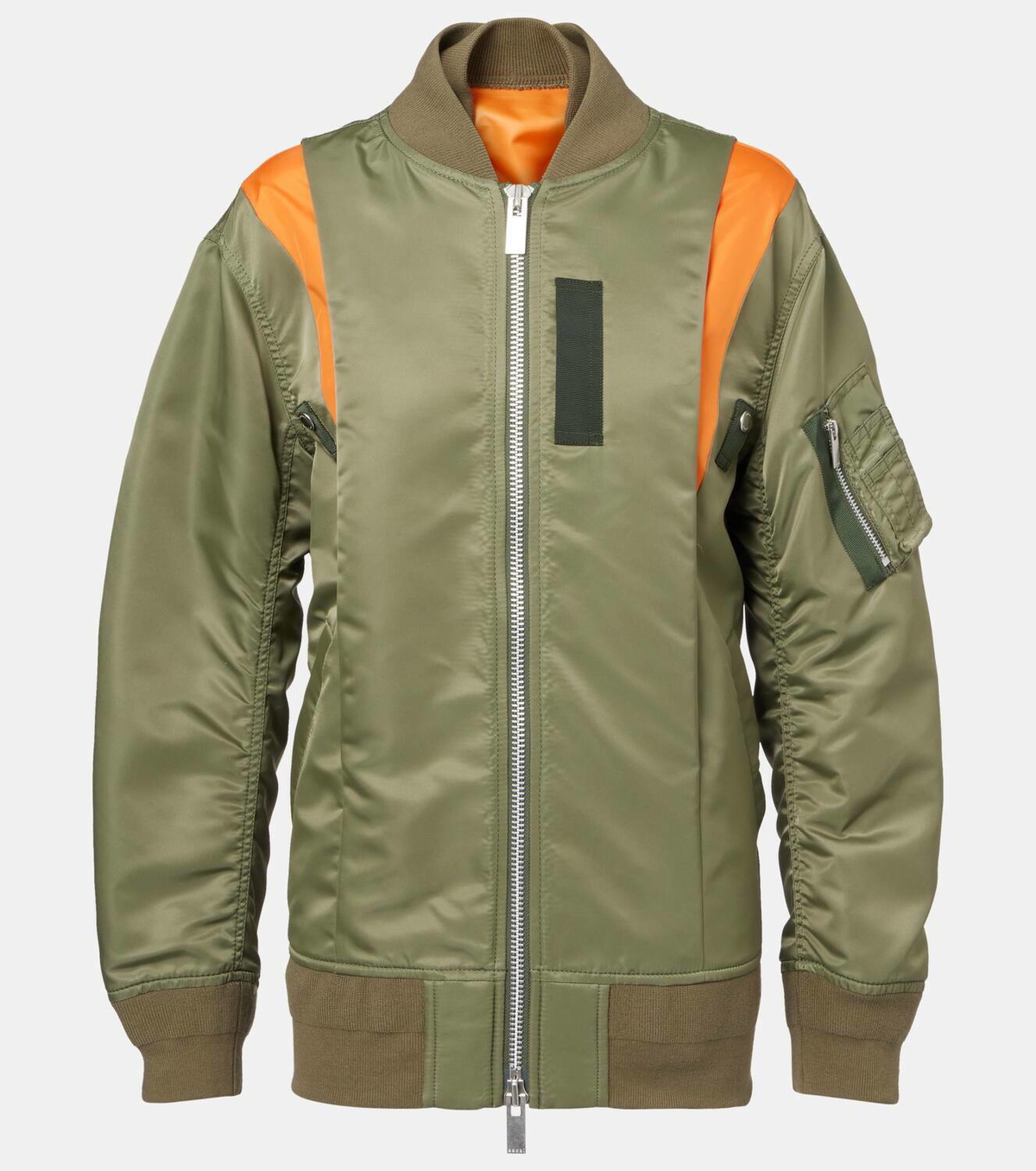 Sacai Cotton Twill Jacket Blouson 600062675blu main image 0