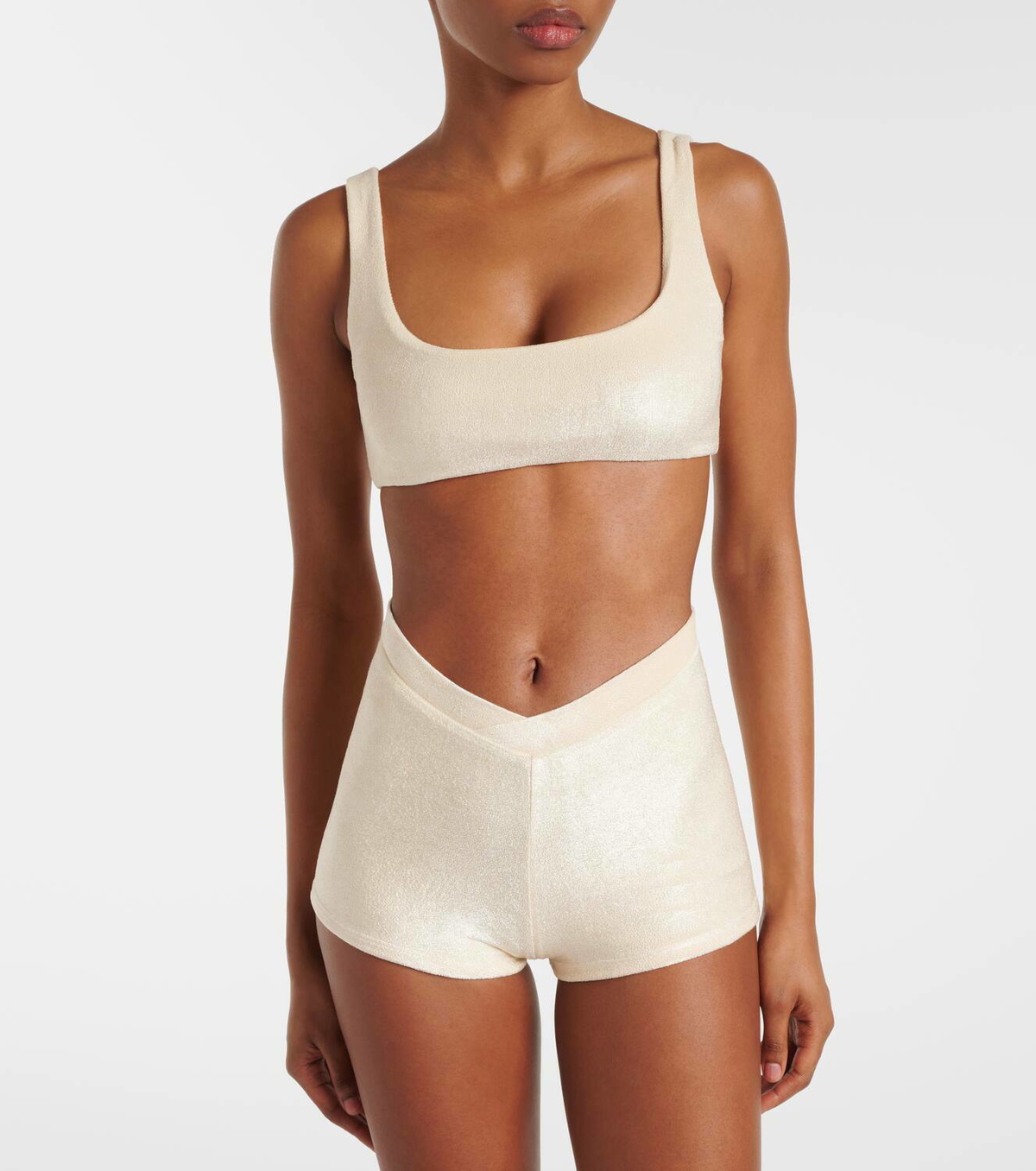 Jade Swim Raya terry shorts