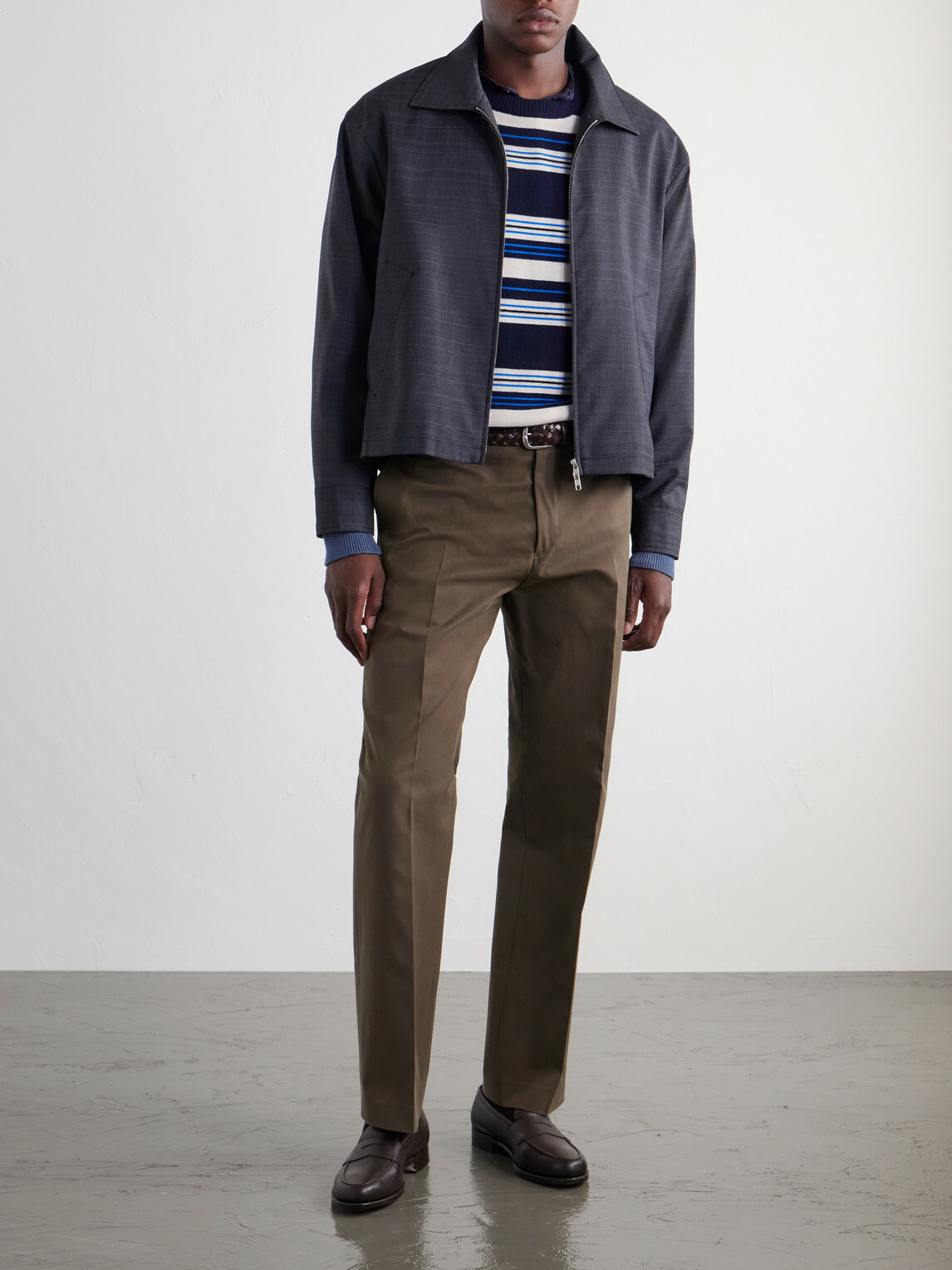 Paul Smith - Straight-Leg Cotton-Twill Chinos - Brown