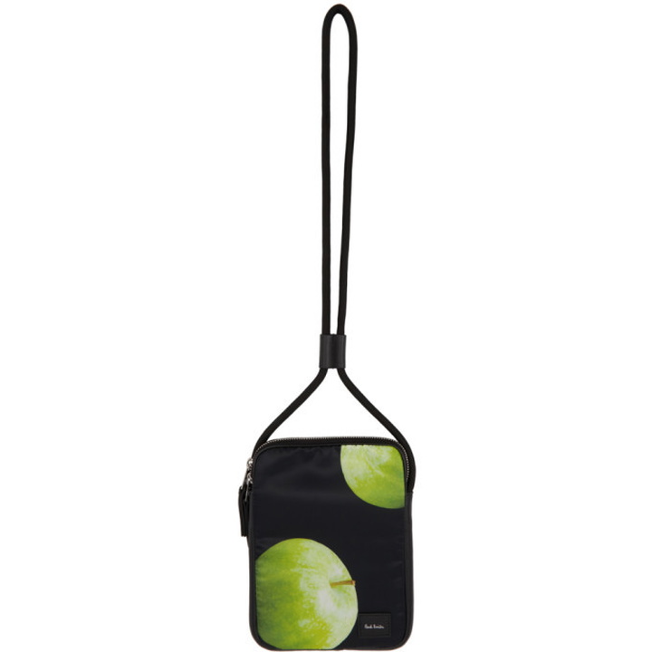 Photo: Paul Smith 50th Anniversary Black and Green Apple Neck Pouch