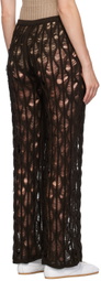 Isa Boulder Brown Cencioni Lounge Pants