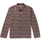 Our Legacy - Checked Cotton-Blend Shirt Jacket - Red