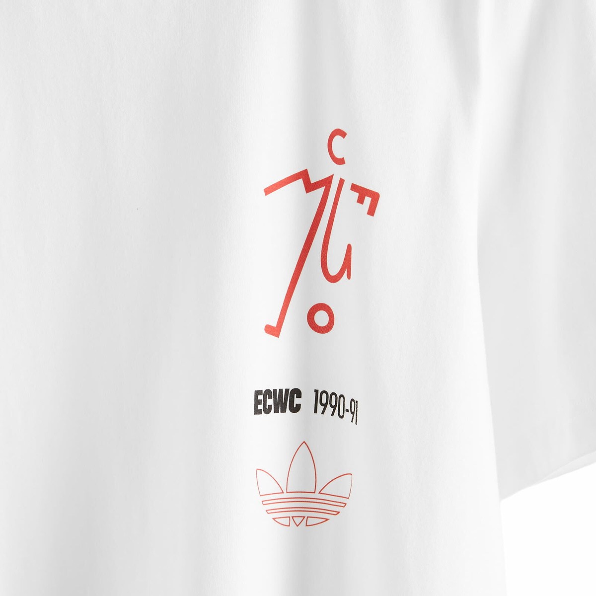 Adidas MUFC 91 T-Shirt in White