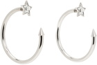 Safsafu Silver Mega Star Earrings