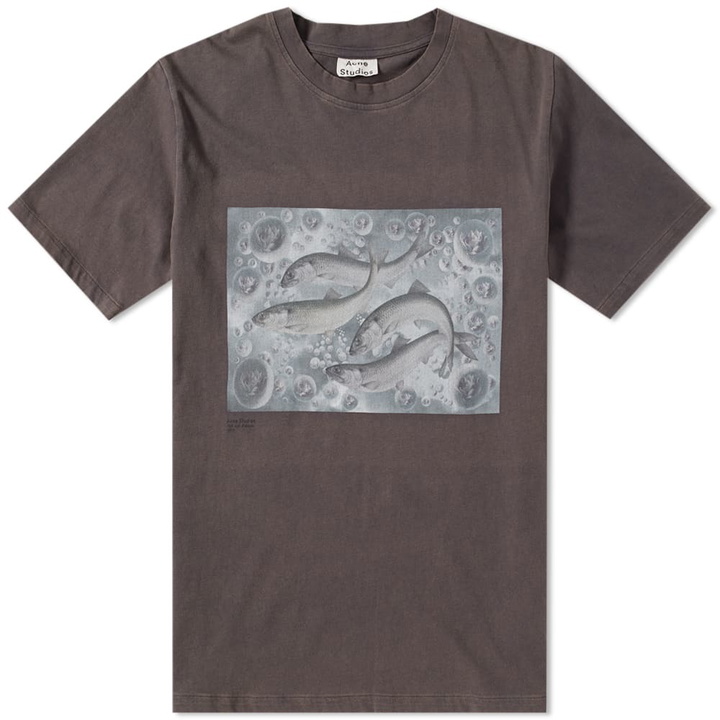 Photo: Acne Studios Bemabe Print Tee Brown