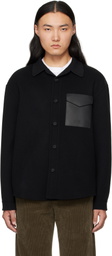 MACKAGE Black Emmanuel Double-Face Wool Jacket