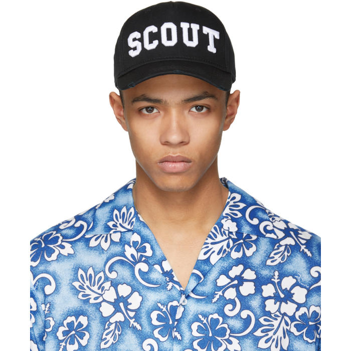 Photo: Dsquared2 Black Scout Cap