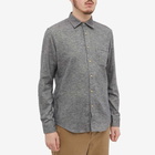 Portuguese Flannel Men's Teca Flannel Shirt in Light Grey