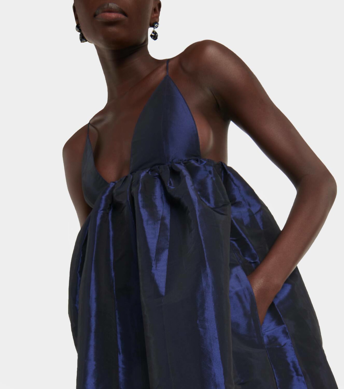 【関税&送料込み】Ganni Taffeta Dress Ganni Taffeta gown GANNI