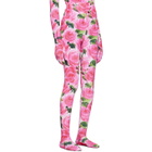 Richard Quinn Pink Floral Leggings