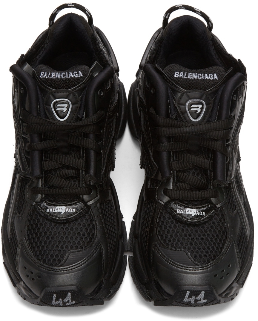 Balenciaga Black Monocolor Runner Sneakers Balenciaga
