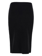 Saint Laurent Knit Pencil Midi Skirt