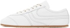 Dries Van Noten White Leather Sneakers