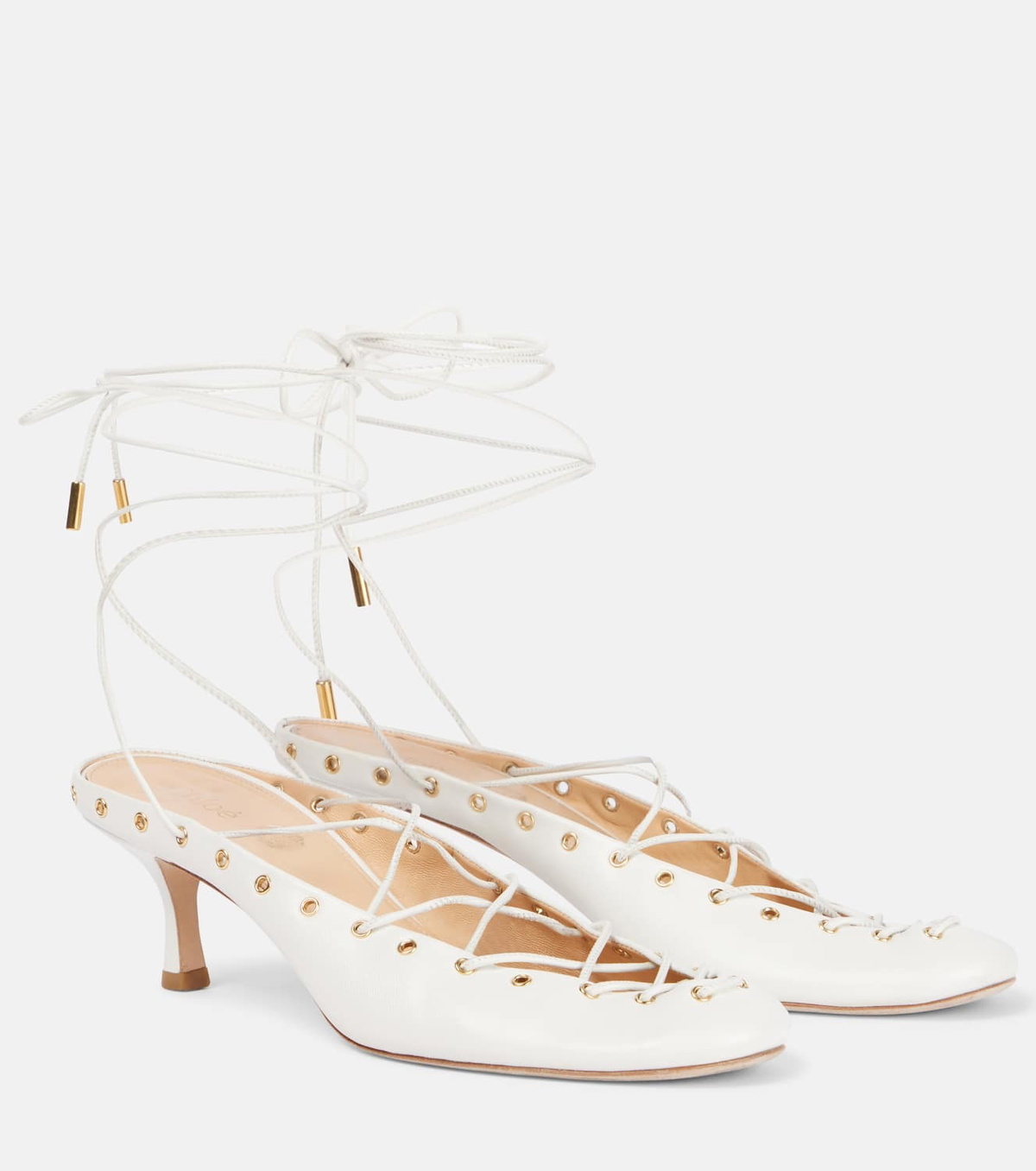Chloé Ghillies leather pumps Chloe