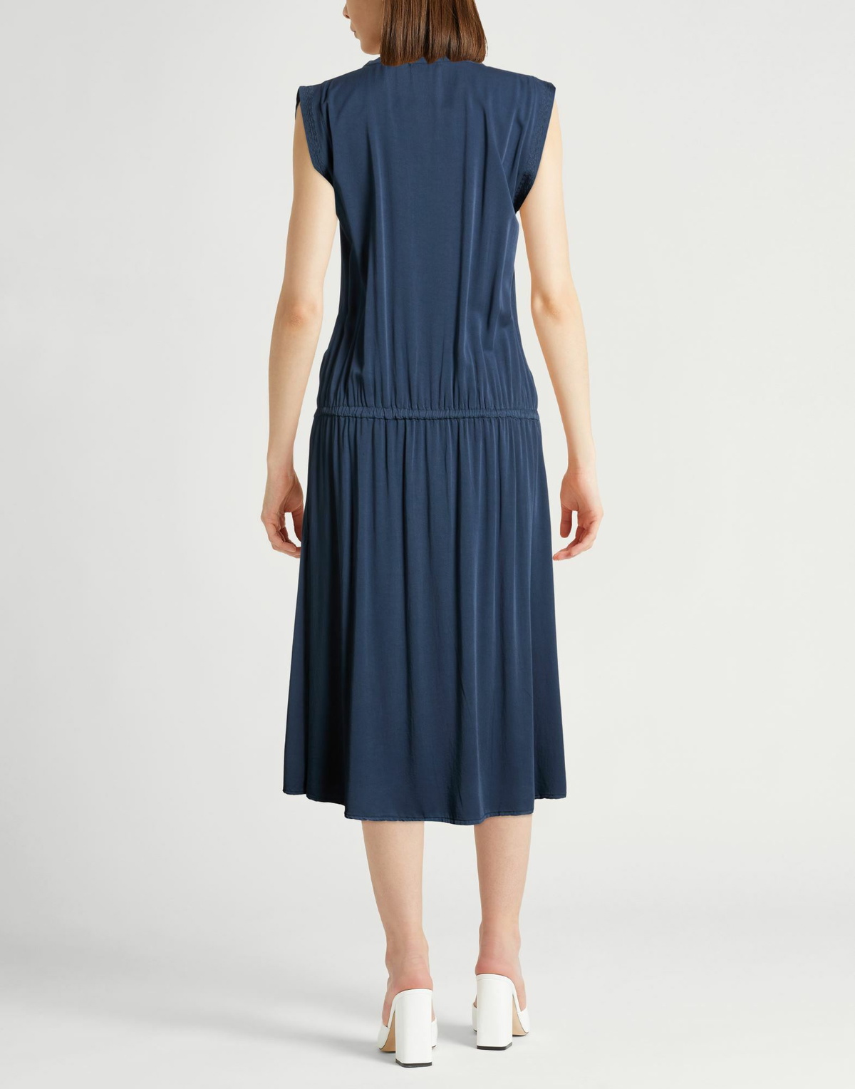 Crossley Womens Midi dress in Navy