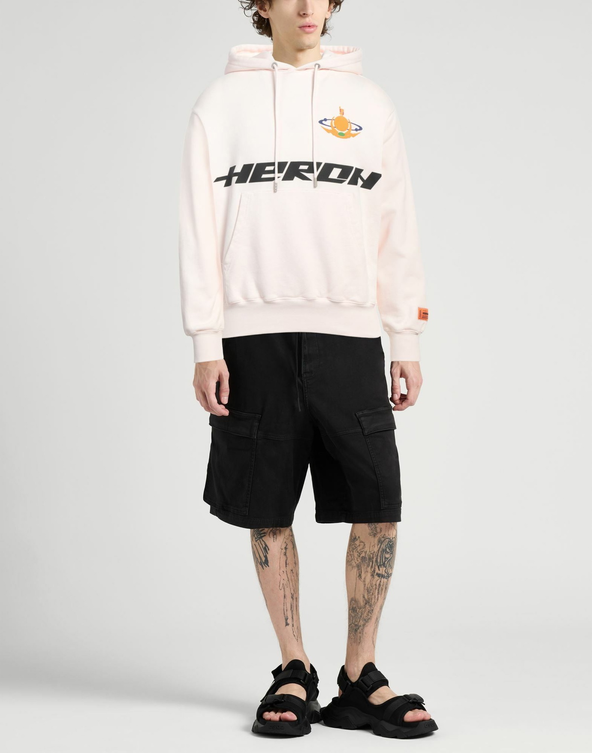 Heron Preston Mens Sweatshirt Blush
