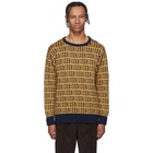 Bode Yellow Signature Sweater