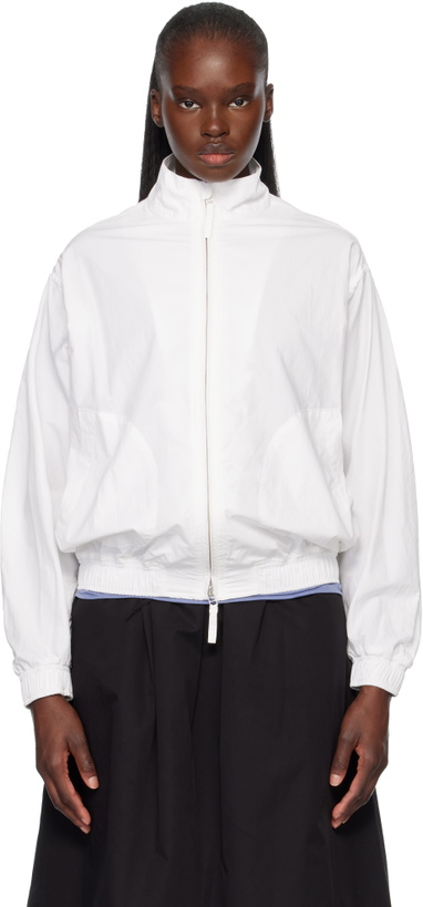 Photo: Nothing Written White Panny Harrington Jacket