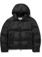 CANALI - Padded Quilted Shell Hooded Jacket - Black