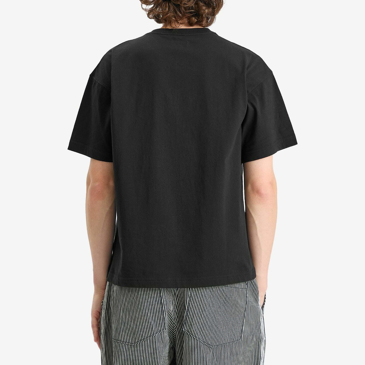 Universal Works Men's Loose T-Shirt in Black