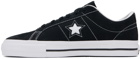 Converse Black One Star Pro Low Top Sneakers