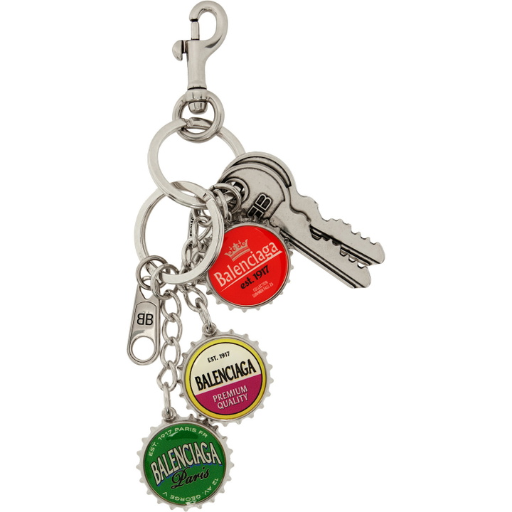 Photo: Balenciaga Bottle Caps Keychain