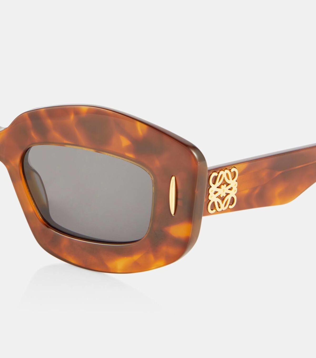 サングラス LOEWE 'Screen' sunglasses Orange LW40114F Loewe Screen Sunglasses (Sunglasses) IFCHIC.COM