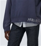 Maison Margiela Printed cotton jersey sweatshirt
